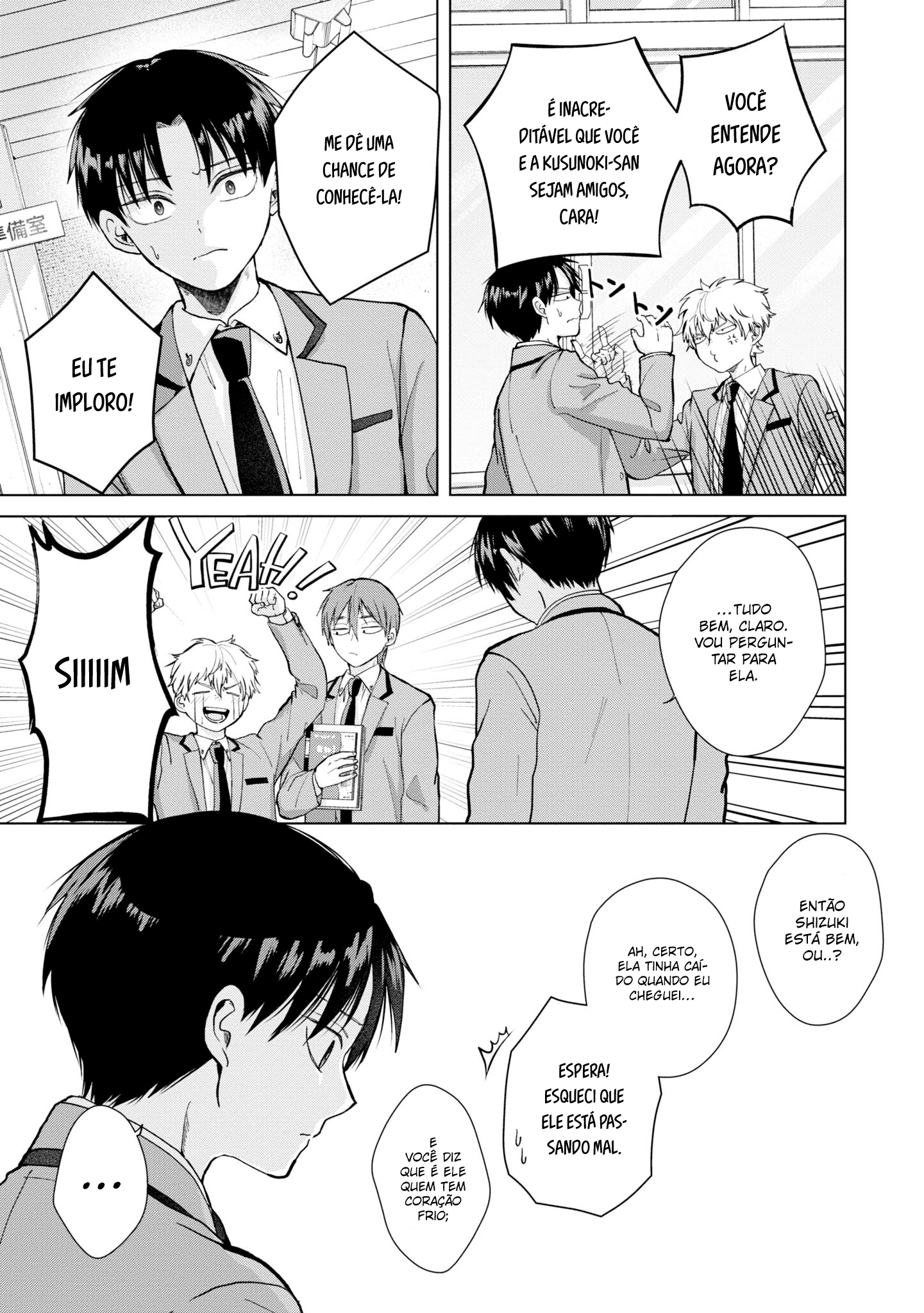 Kusunoki-san wa Koukou Debut ni Shippai Shite Iru – Capítulo 4 page 11