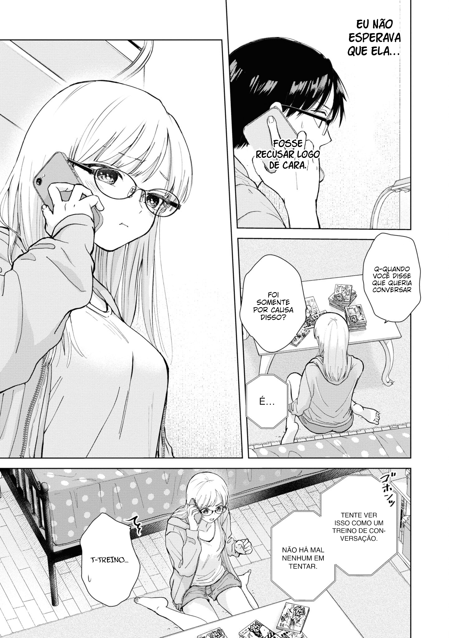 Kusunoki-san wa Koukou Debut ni Shippai Shite Iru – Capítulo 4 page 13