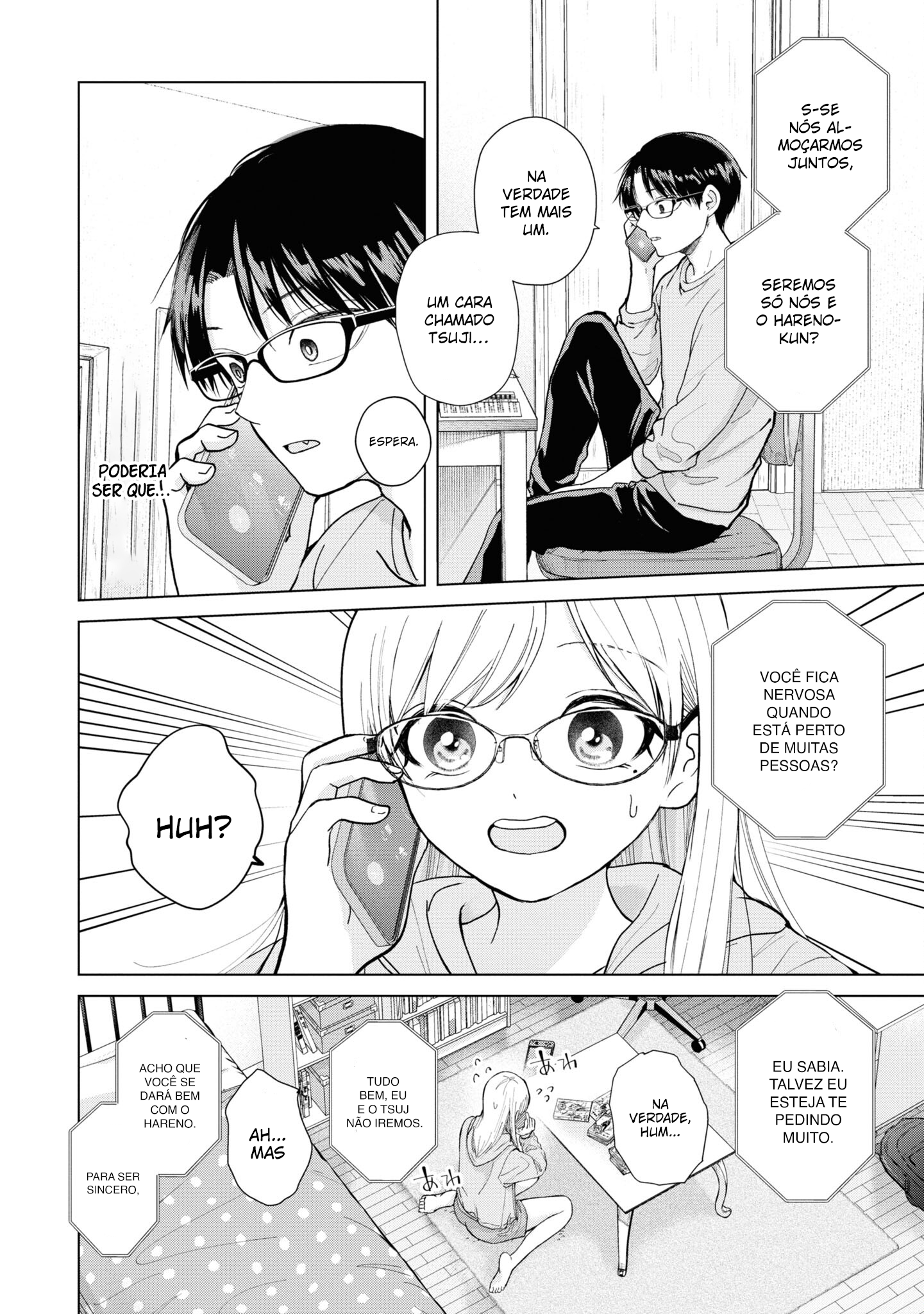 Kusunoki-san wa Koukou Debut ni Shippai Shite Iru – Capítulo 4 page 14