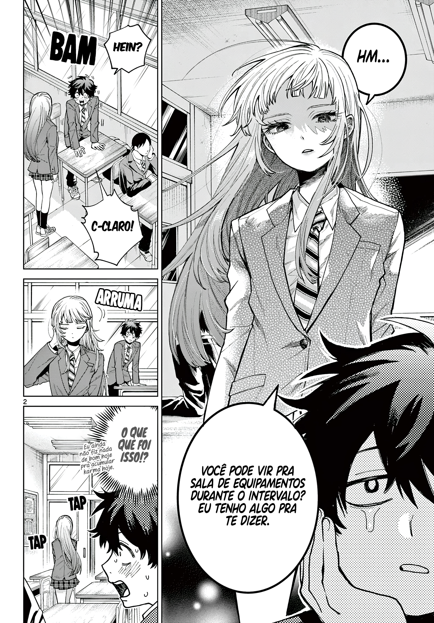 Momose Akira no Hatsukoi Hatan-chuu. – Capítulo 2 page 2