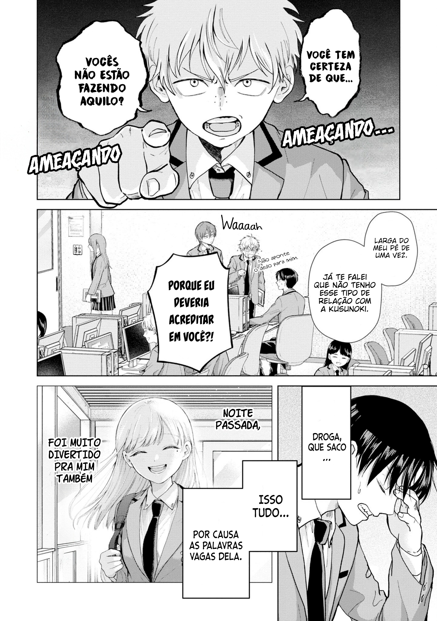 Kusunoki-san wa Koukou Debut ni Shippai Shite Iru – Capítulo 4 page 2