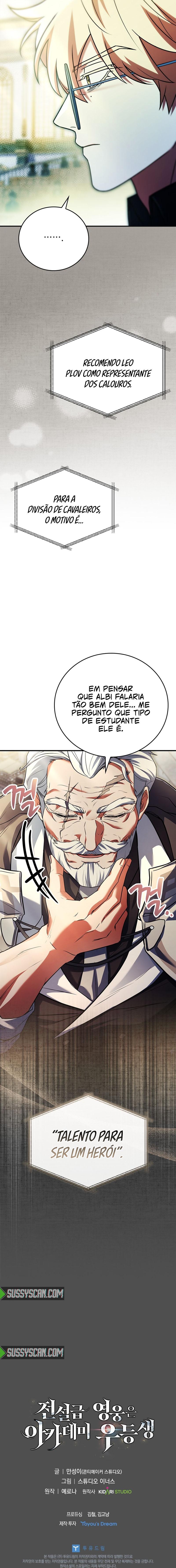 O Herói Lendário é um Estudante de Honra da Academia Capítulo 7 page 9