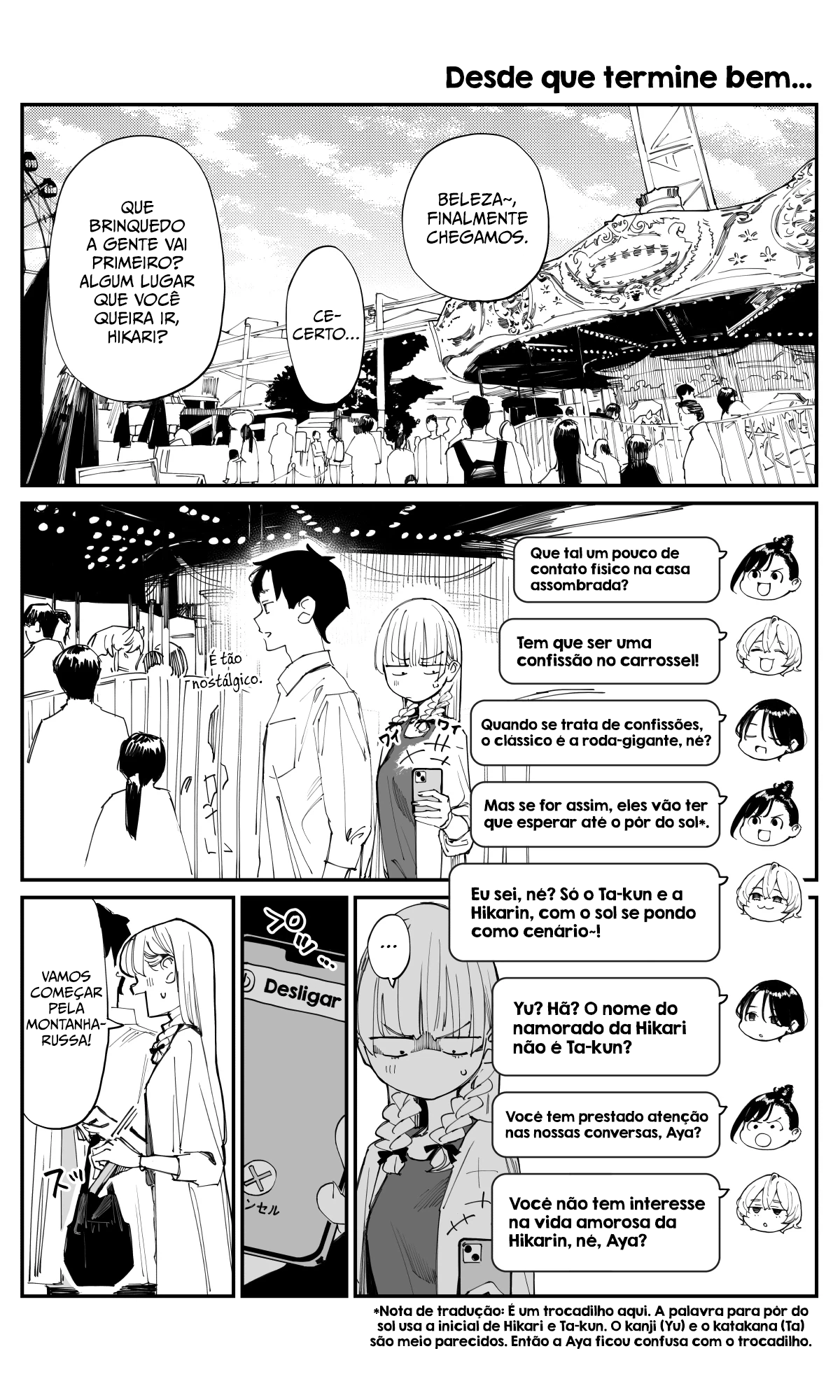 Imasara desu ga, Osananajimi wo Suki ni Natte Shimaimashita – Capítulo 11 page 0