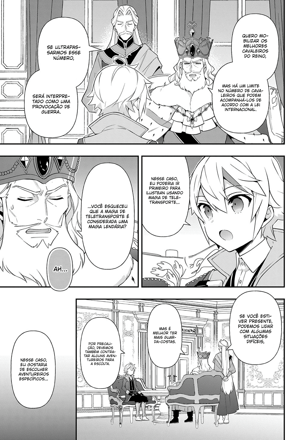 Tensei Kizoku no Isekai Boukenroku: Jichou o Shiranai Kamigami no Shito – Capítulo 57 page 9