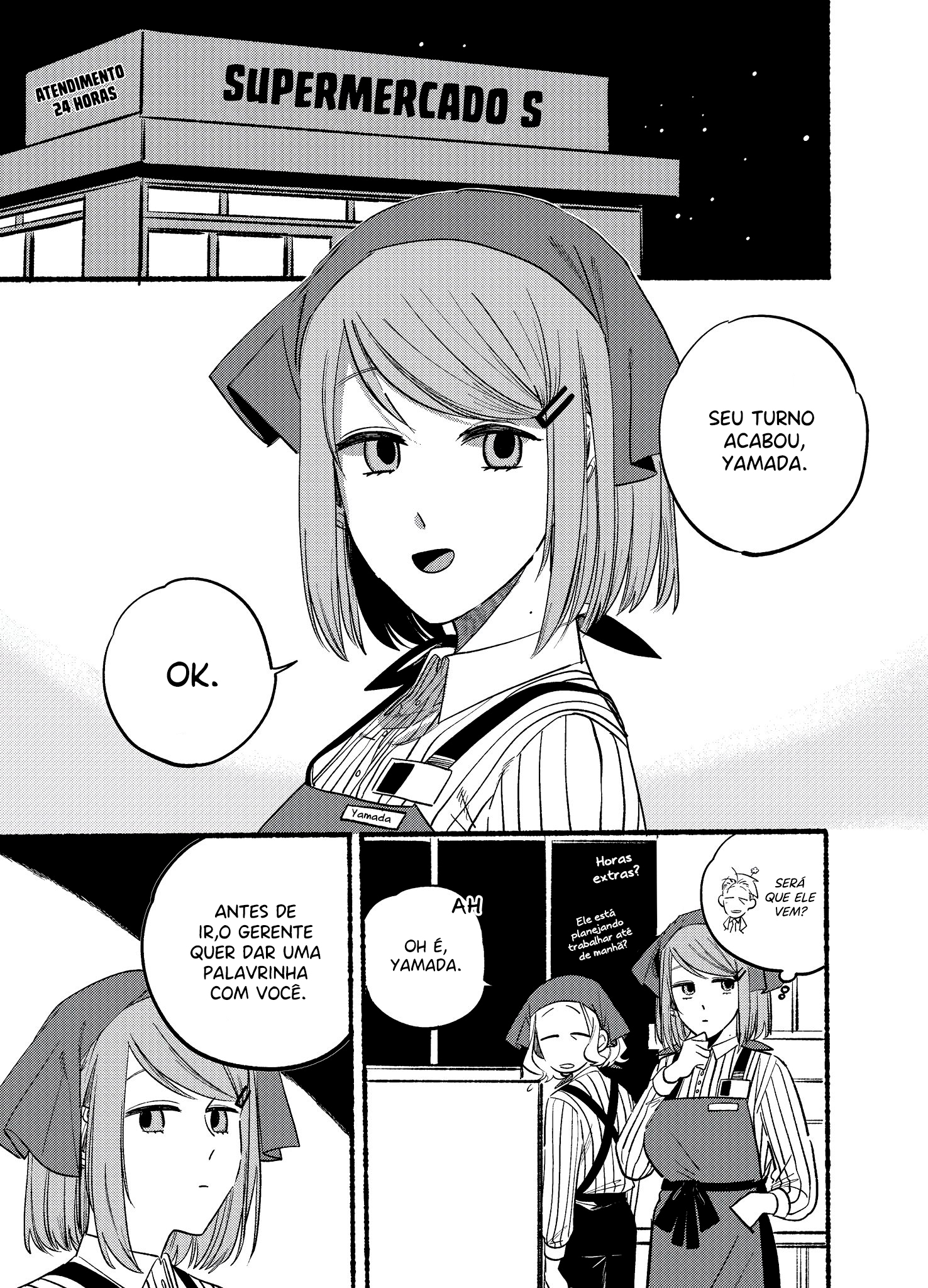 Super no Ura de Yani Suu Futari – Capítulo 6 page 1