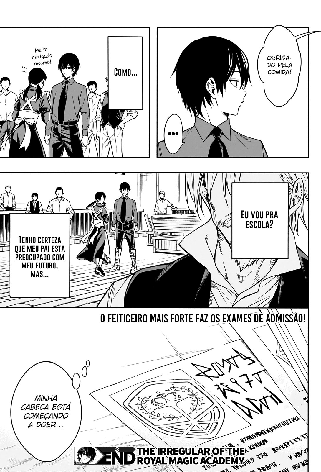Ouritsu Mahou Gakuen no Saikasei ~Hinkongai Agari no Saikyou Mahoushi, Kizoku Darake no Gakuen de Musou Suru~ – Capítulo 3 page 19