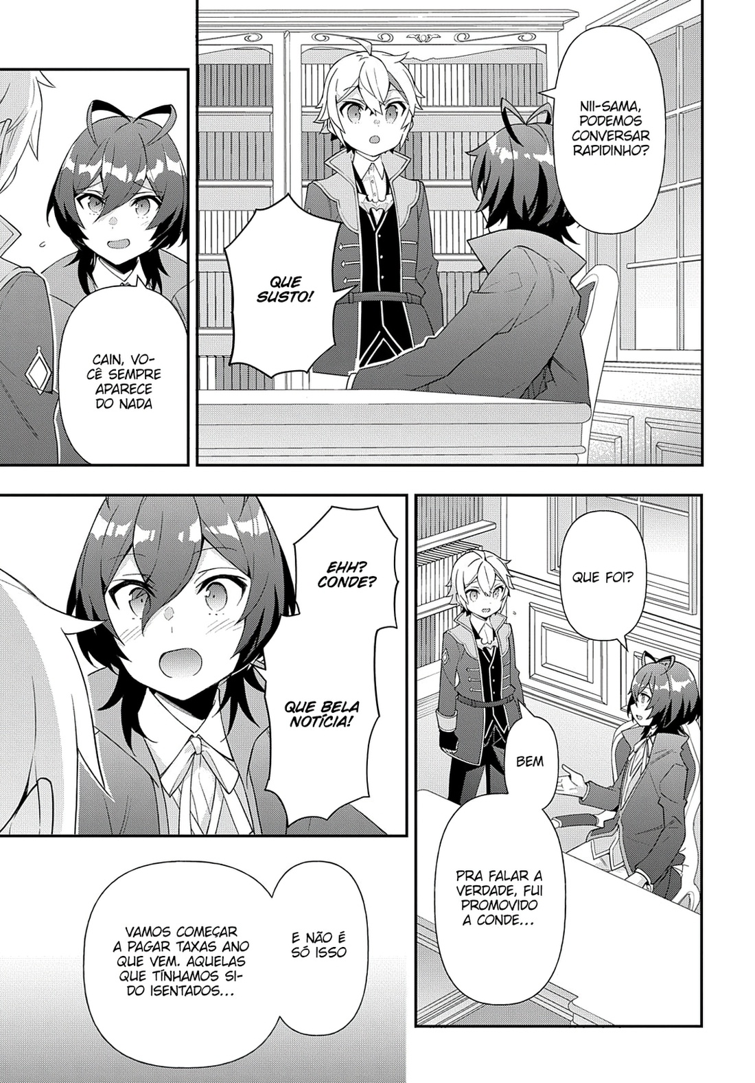 Tensei Kizoku no Isekai Boukenroku: Jichou o Shiranai Kamigami no Shito – Capítulo 48 page 25