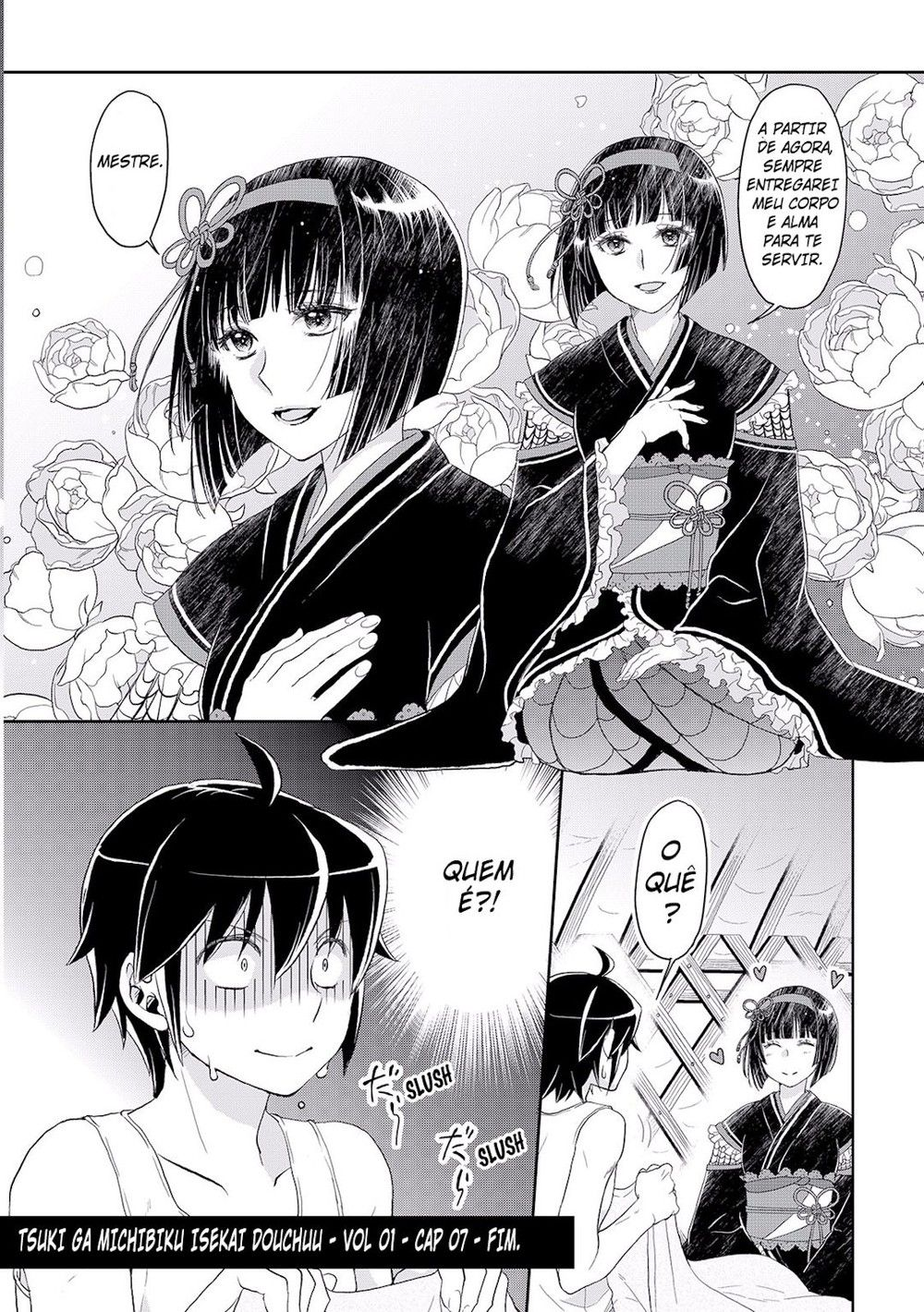 Tsuki ga Michibiku Isekai Douchuu – Capítulo 7 page 27