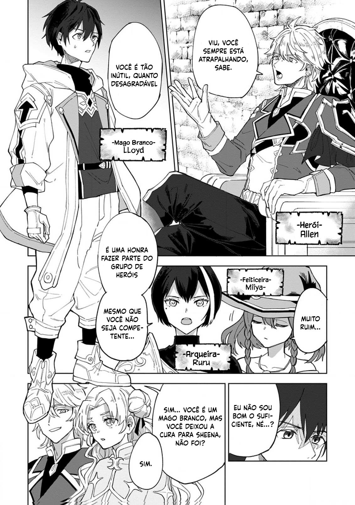 The White Mage Who was Banished from the Hero’s Party is Picked up by an S Rank Adventurer: This White Mage is Too Out of the Ordinary! – Capítulo 1 page 2