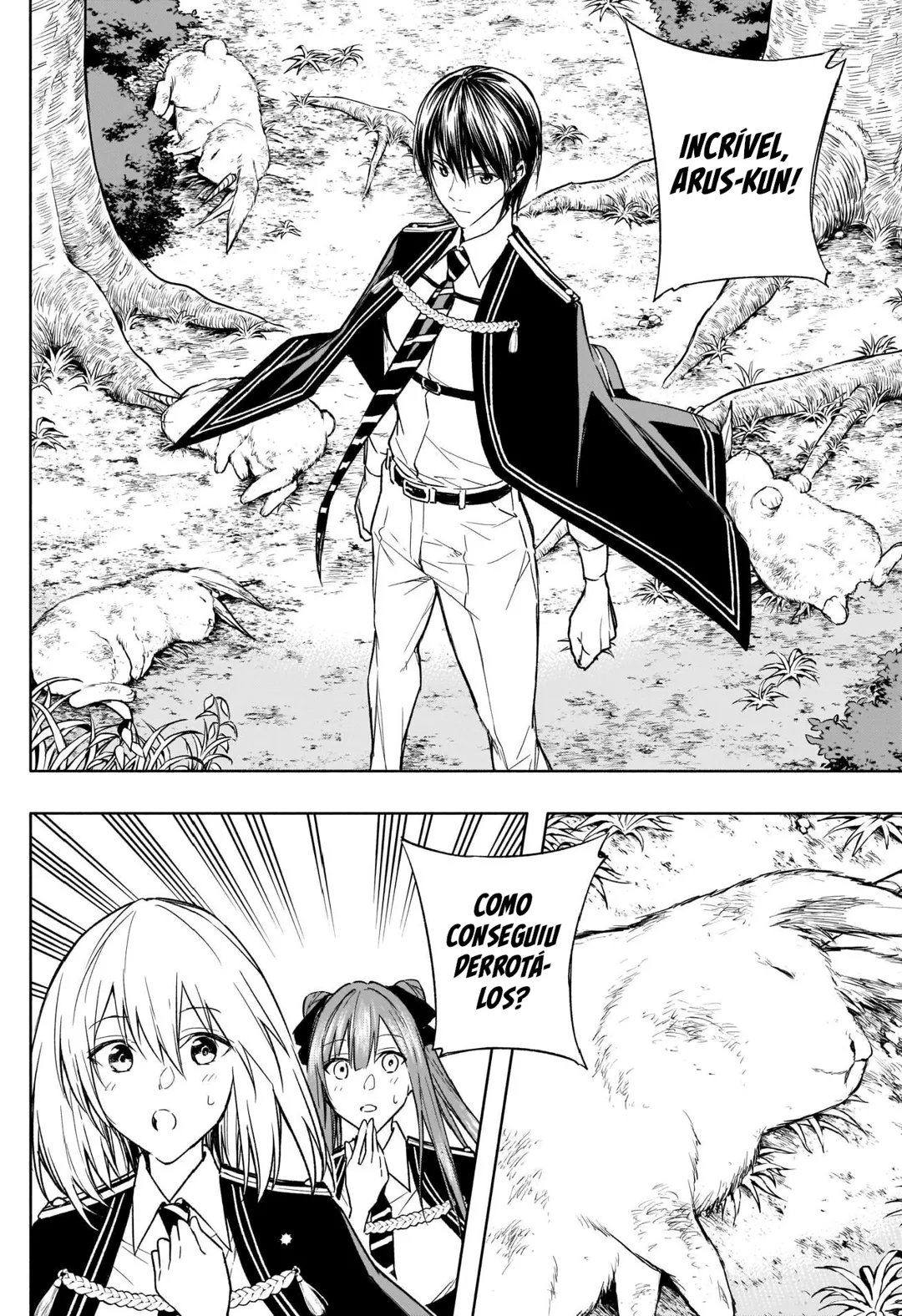 Ouritsu Mahou Gakuen no Saikasei ~Hinkongai Agari no Saikyou Mahoushi, Kizoku Darake no Gakuen de Musou Suru~ – Capítulo 38 page 2
