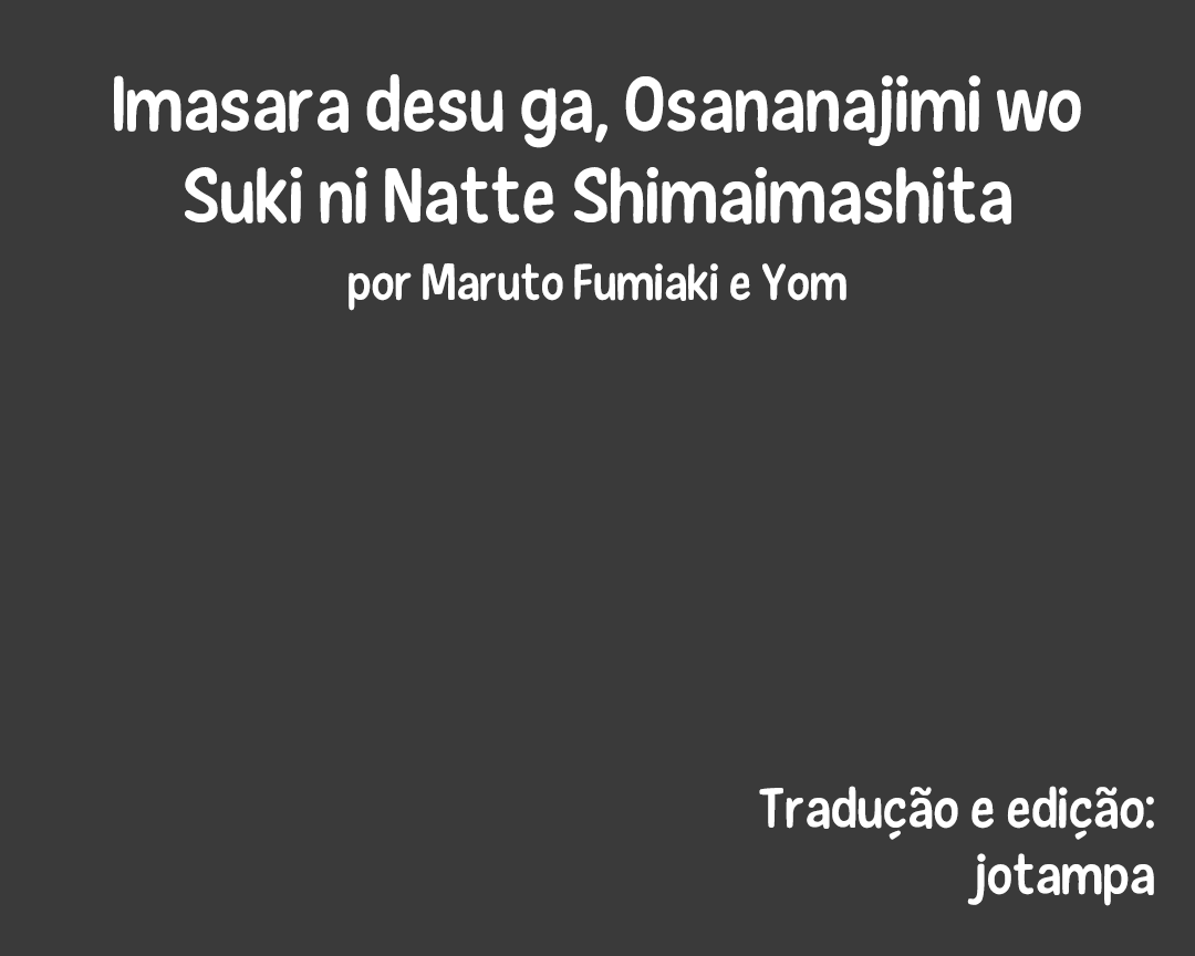 Imasara desu ga, Osananajimi wo Suki ni Natte Shimaimashita – Capítulo 4 page 4