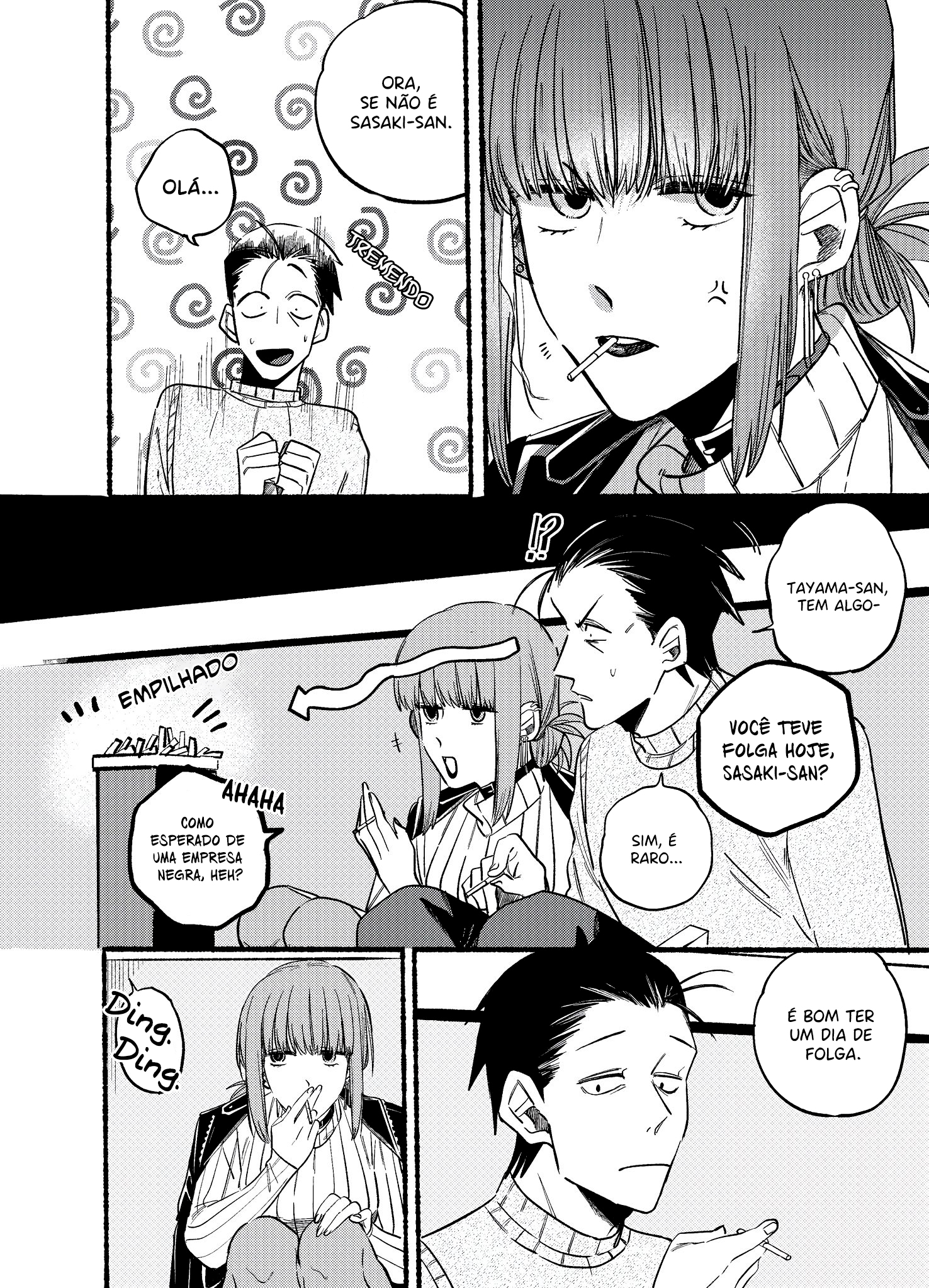 Super no Ura de Yani Suu Futari – Capítulo 6 page 4