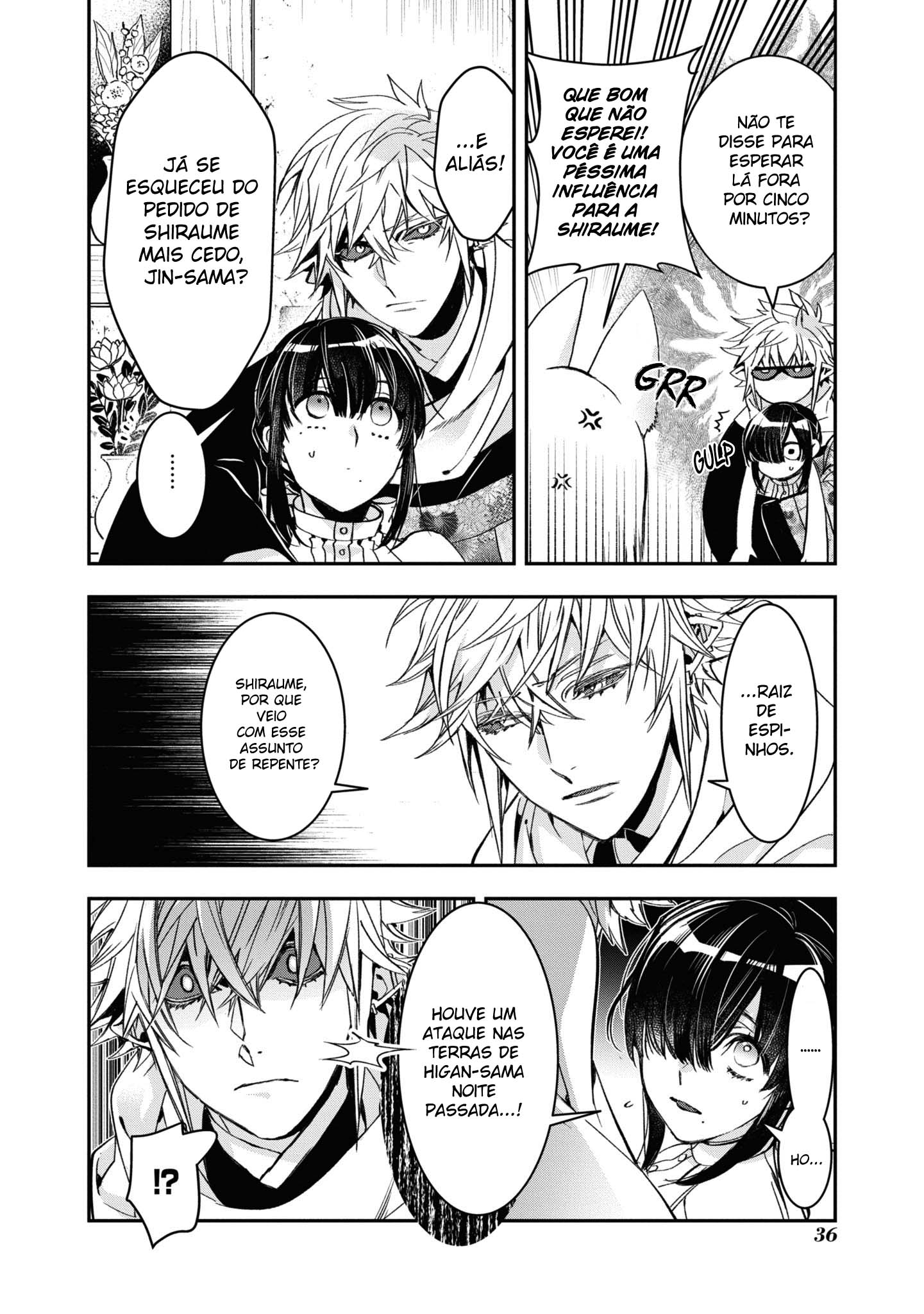 Kashoku no Shiro – Capítulo 21 page 4