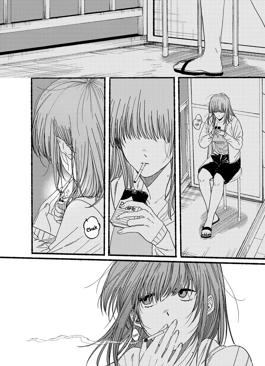 Super no Ura de Yani Suu Futari – Capítulo 25.6 page 6