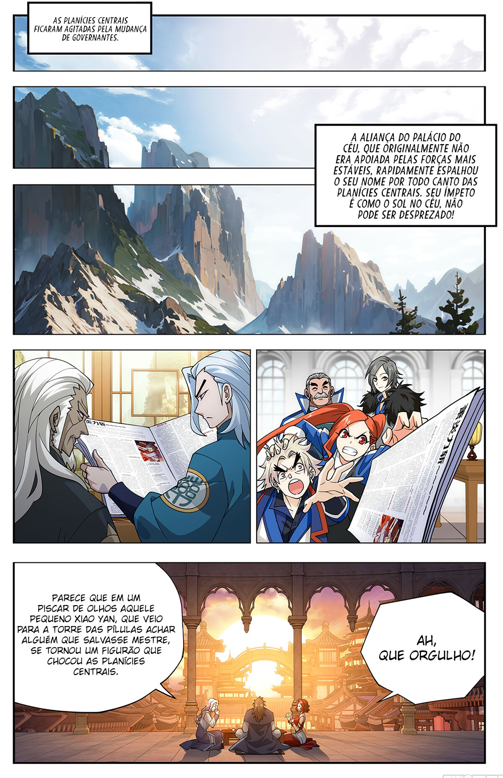 A Batalha Através Dos Céus Capítulo 432 page 1