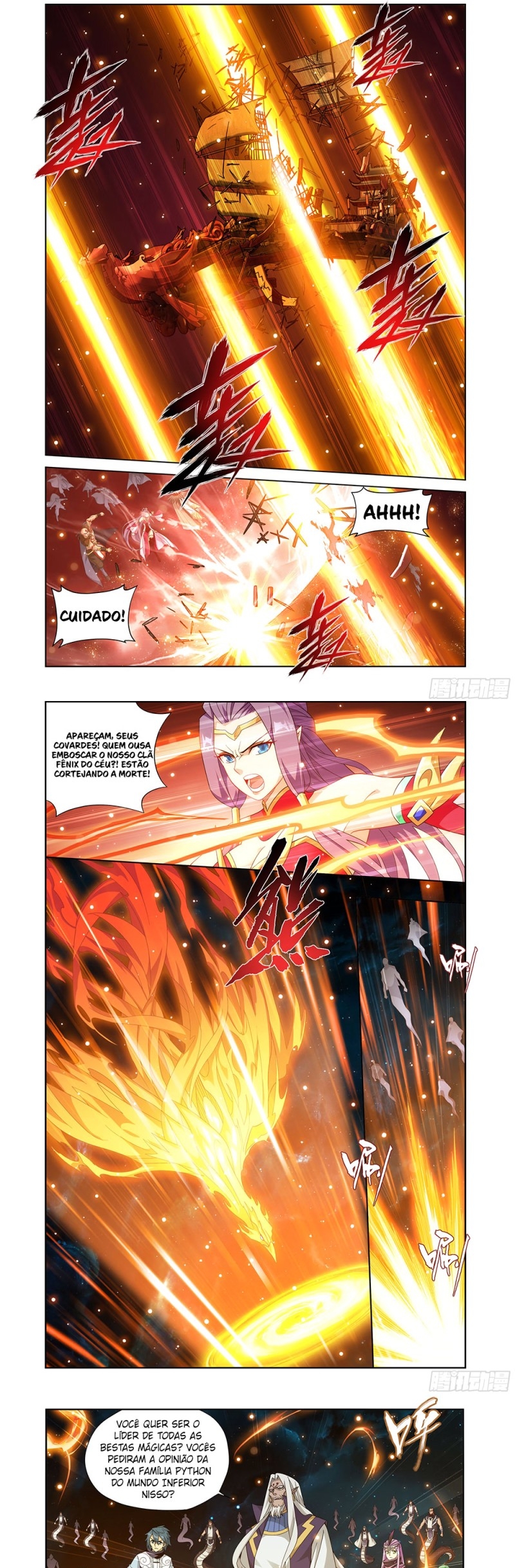 A Batalha Através Dos Céus Capítulo 395 page 5
