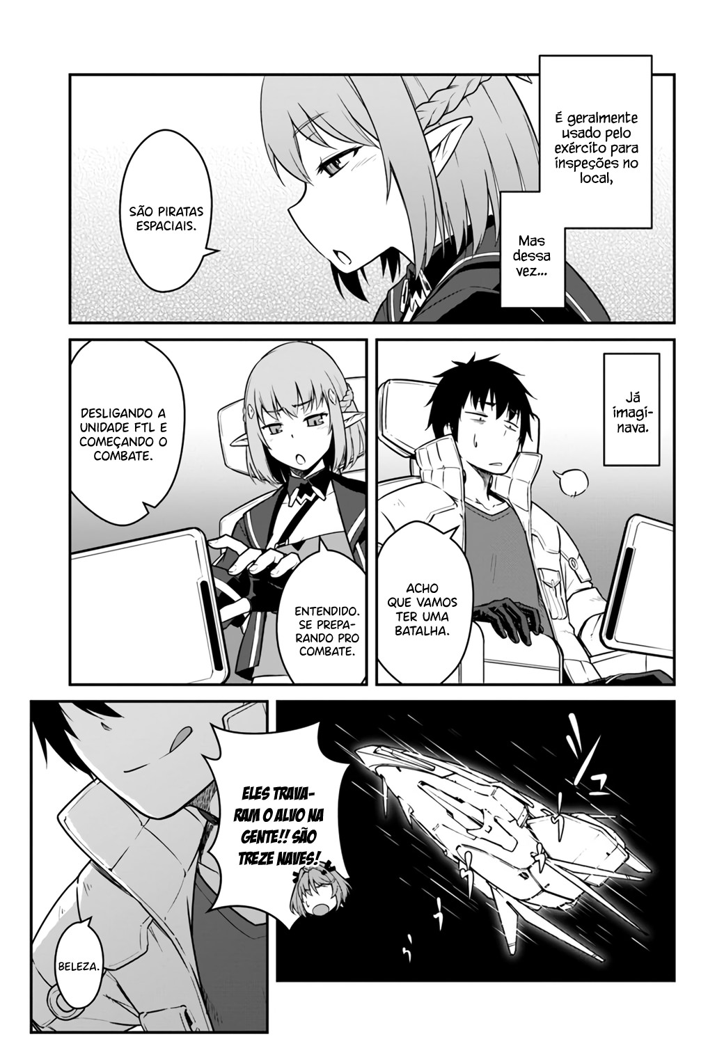 Mezametara Saikyou Soubi to Uchuusenmochi Datta node, Ikkodate Mezashite Youhei toshite Jiyuu ni Ikitai – Capítulo 22 page 9