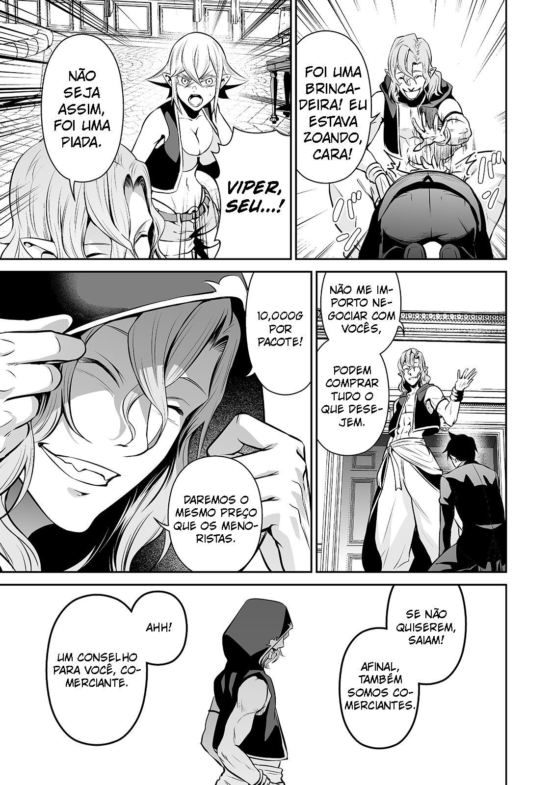 Salaryman ga Isekai ni Ittara Shitennou ni Natta Hanashi – Capítulo 34 page 9