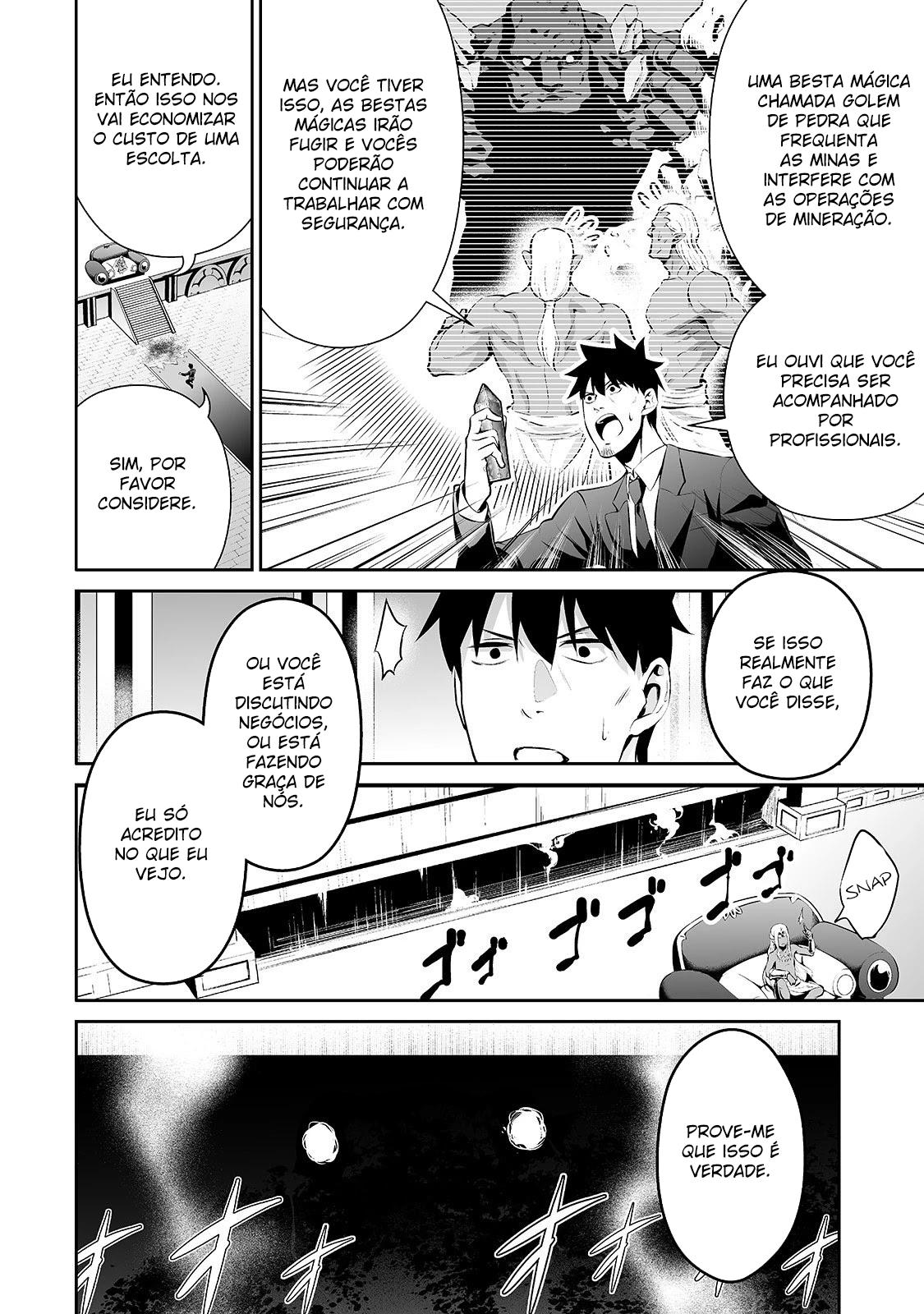 Salaryman ga Isekai ni Ittara Shitennou ni Natta Hanashi – Capítulo 15 page 10