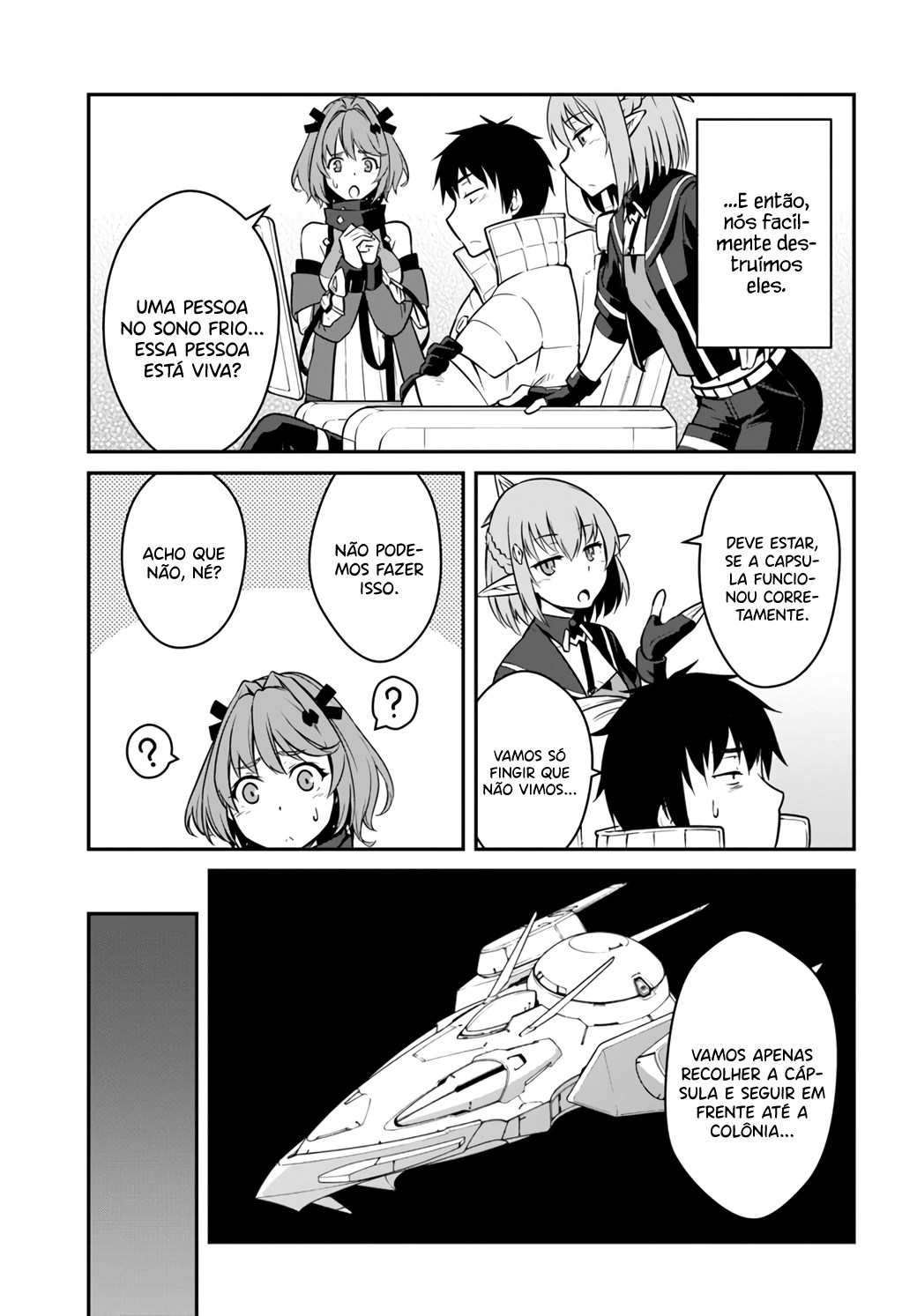 Mezametara Saikyou Soubi to Uchuusenmochi Datta node, Ikkodate Mezashite Youhei toshite Jiyuu ni Ikitai – Capítulo 22 page 11