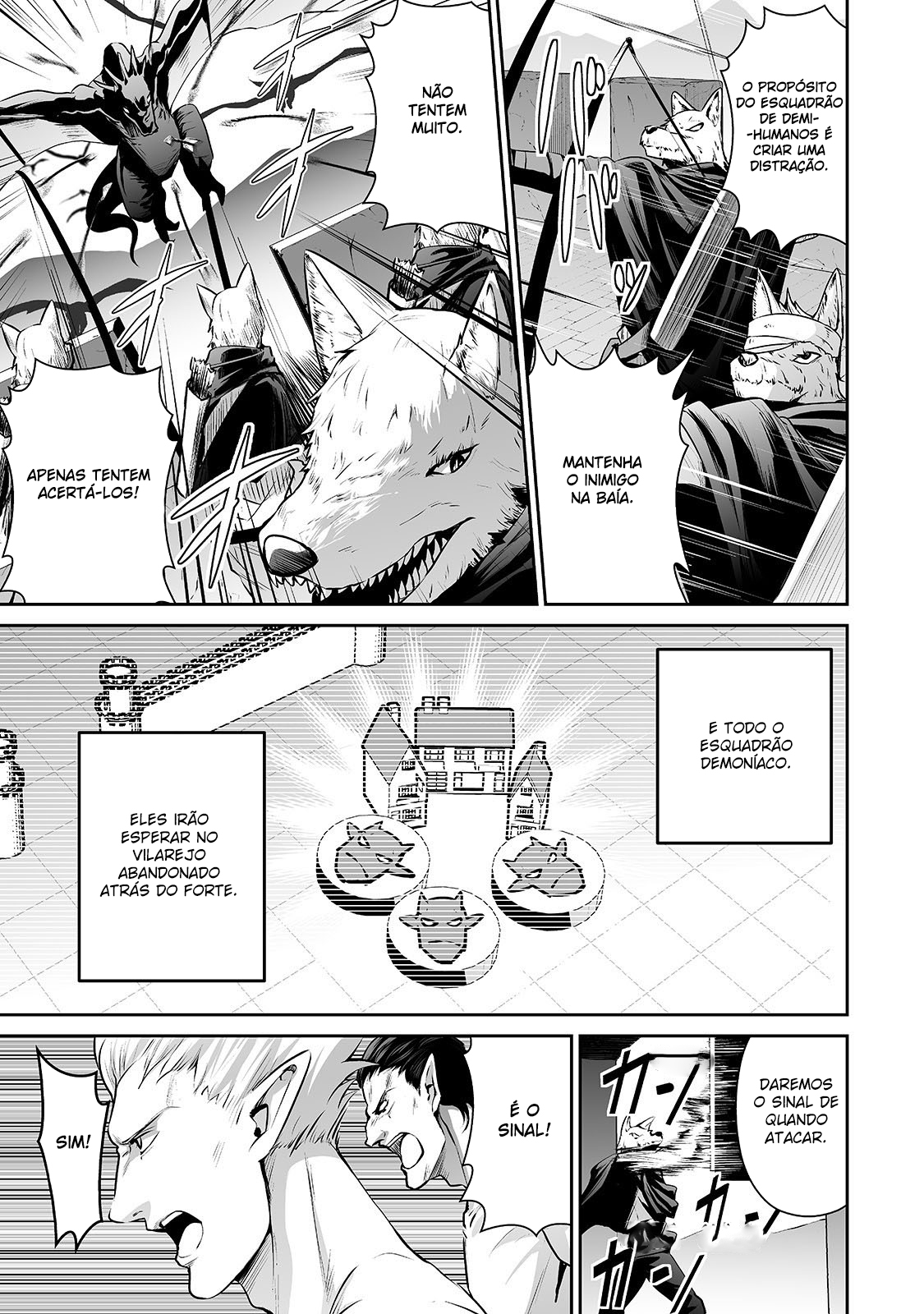 Salaryman ga Isekai ni Ittara Shitennou ni Natta Hanashi – Capítulo 23 page 11