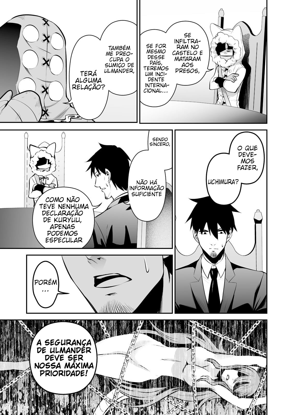 Salaryman ga Isekai ni Ittara Shitennou ni Natta Hanashi – Capítulo 45 page 11