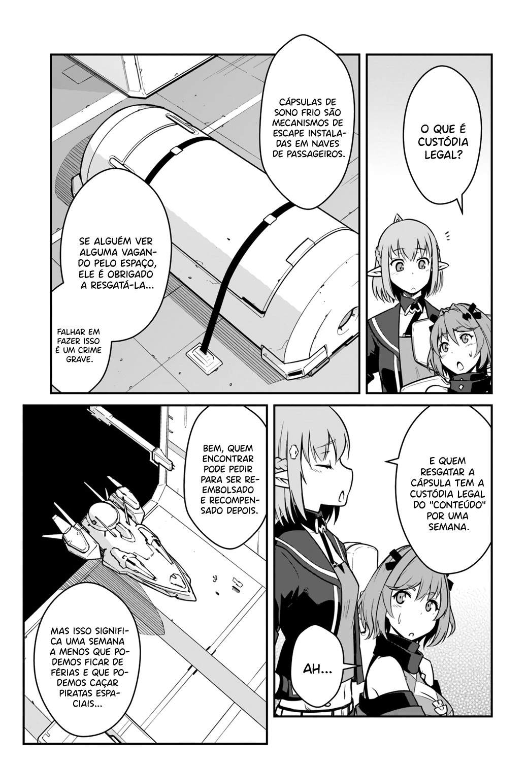 Mezametara Saikyou Soubi to Uchuusenmochi Datta node, Ikkodate Mezashite Youhei toshite Jiyuu ni Ikitai – Capítulo 22 page 13