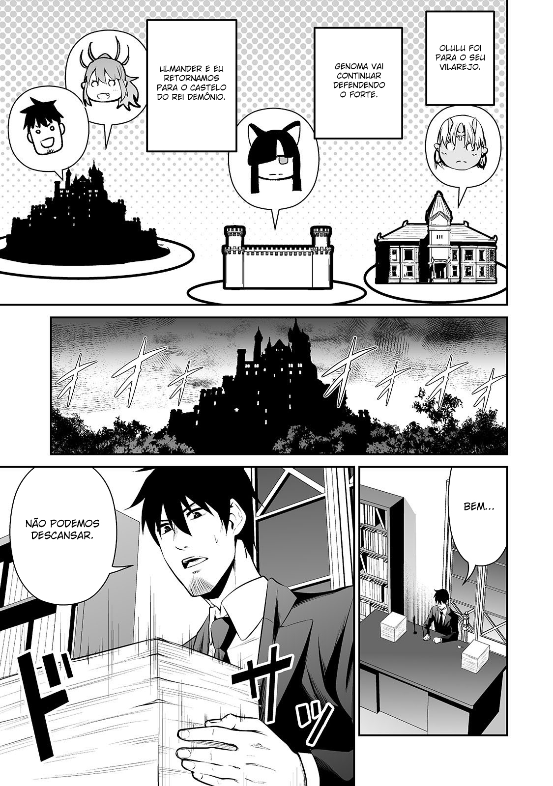 Salaryman ga Isekai ni Ittara Shitennou ni Natta Hanashi – Capítulo 24 page 13