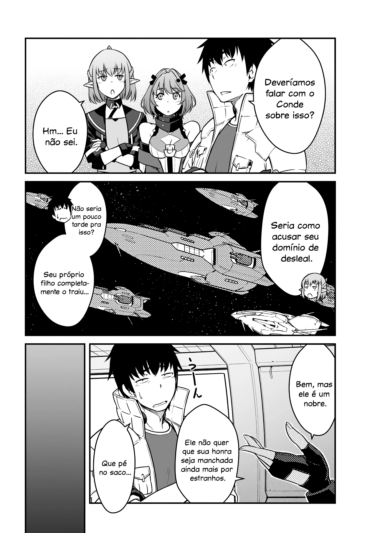Mezametara Saikyou Soubi to Uchuusenmochi Datta node, Ikkodate Mezashite Youhei toshite Jiyuu ni Ikitai – Capítulo 36 page 14