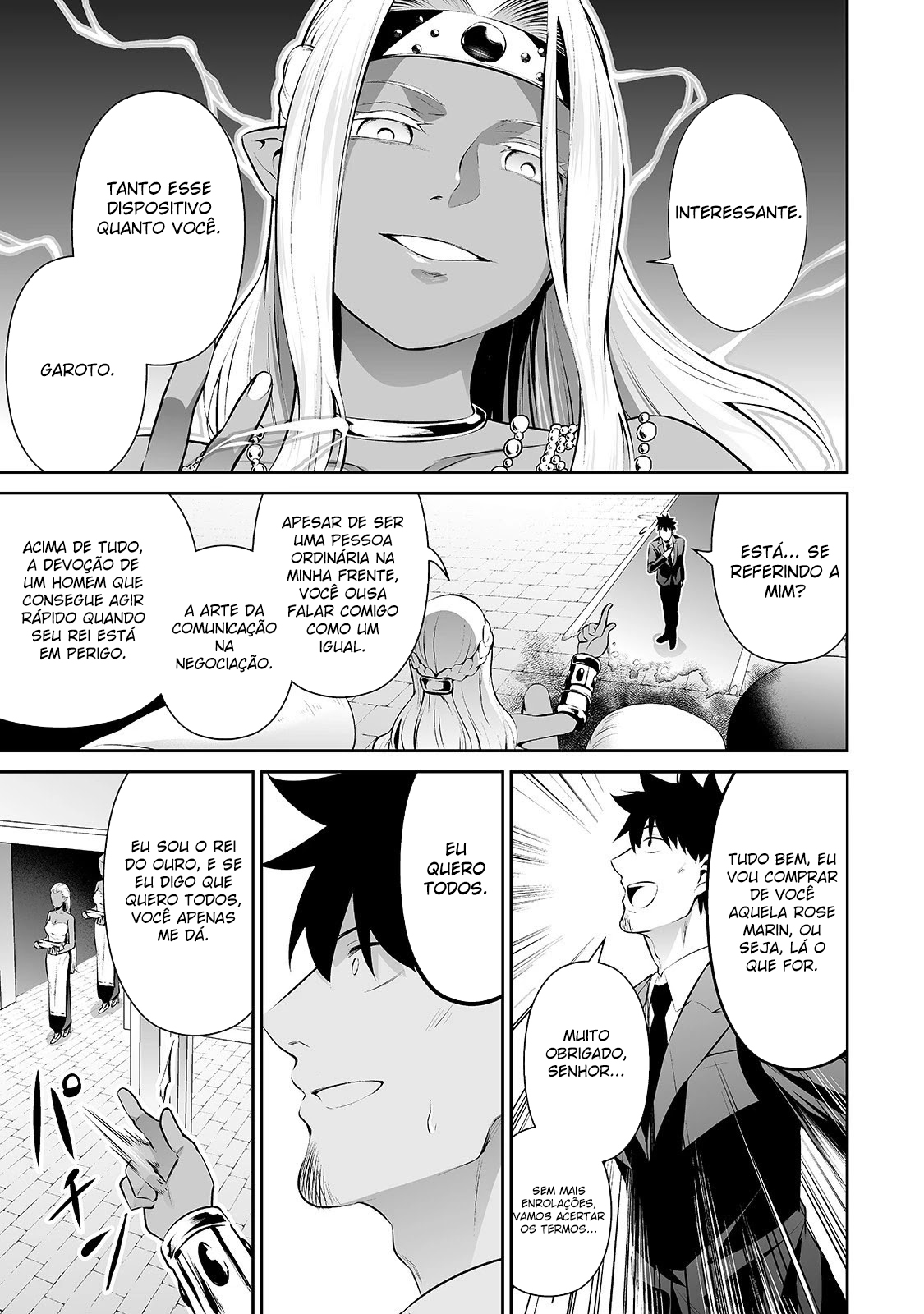 Salaryman ga Isekai ni Ittara Shitennou ni Natta Hanashi – Capítulo 15 page 15