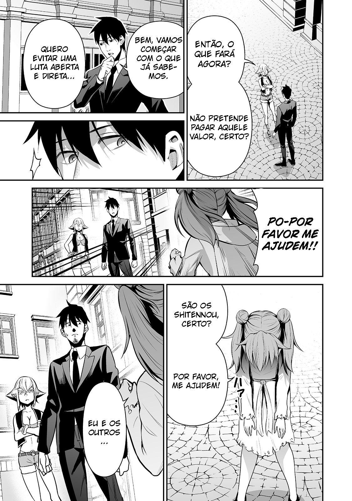 Salaryman ga Isekai ni Ittara Shitennou ni Natta Hanashi – Capítulo 34 page 15