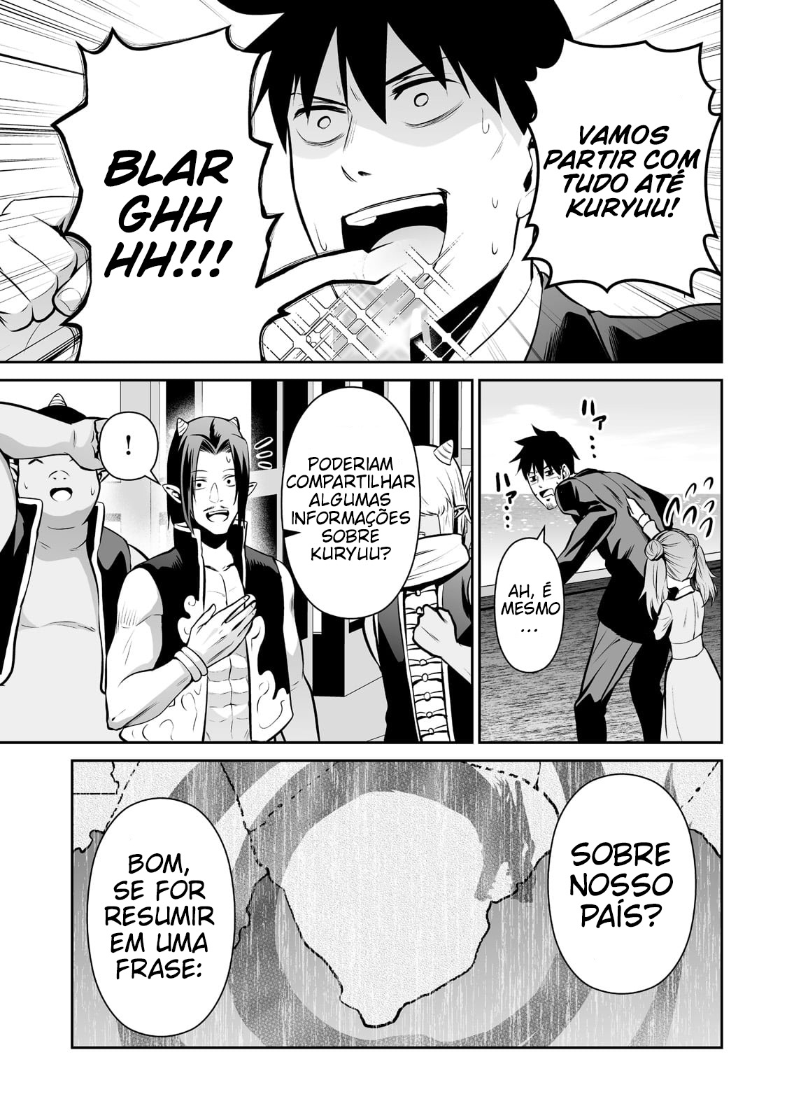 Salaryman ga Isekai ni Ittara Shitennou ni Natta Hanashi – Capítulo 48 page 15