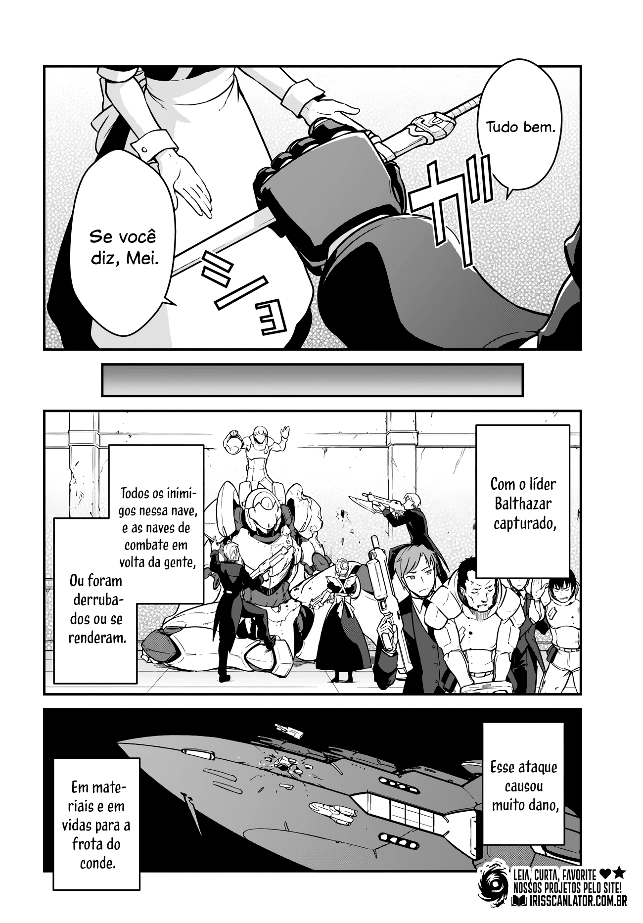 Mezametara Saikyou Soubi to Uchuusenmochi Datta node, Ikkodate Mezashite Youhei toshite Jiyuu ni Ikitai – Capítulo 38 page 22