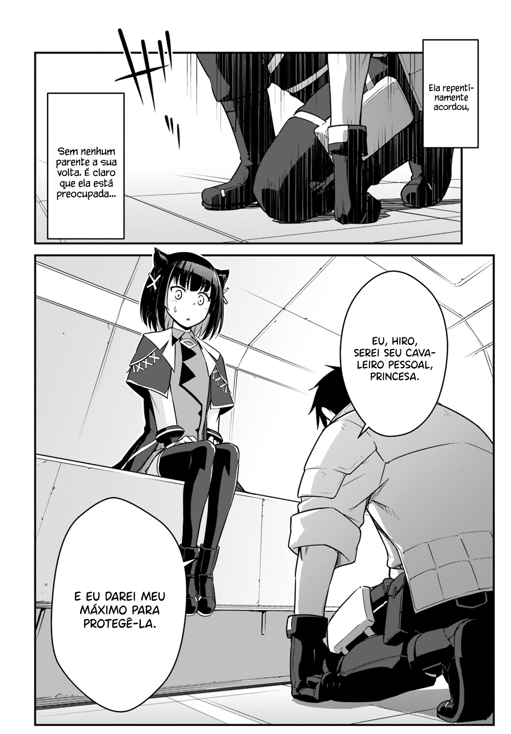 Mezametara Saikyou Soubi to Uchuusenmochi Datta node, Ikkodate Mezashite Youhei toshite Jiyuu ni Ikitai – Capítulo 22 page 28