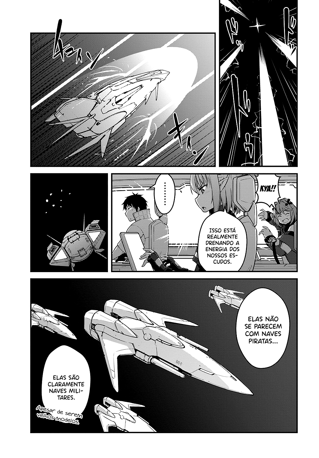 Mezametara Saikyou Soubi to Uchuusenmochi Datta node, Ikkodate Mezashite Youhei toshite Jiyuu ni Ikitai – Capítulo 25 page 3