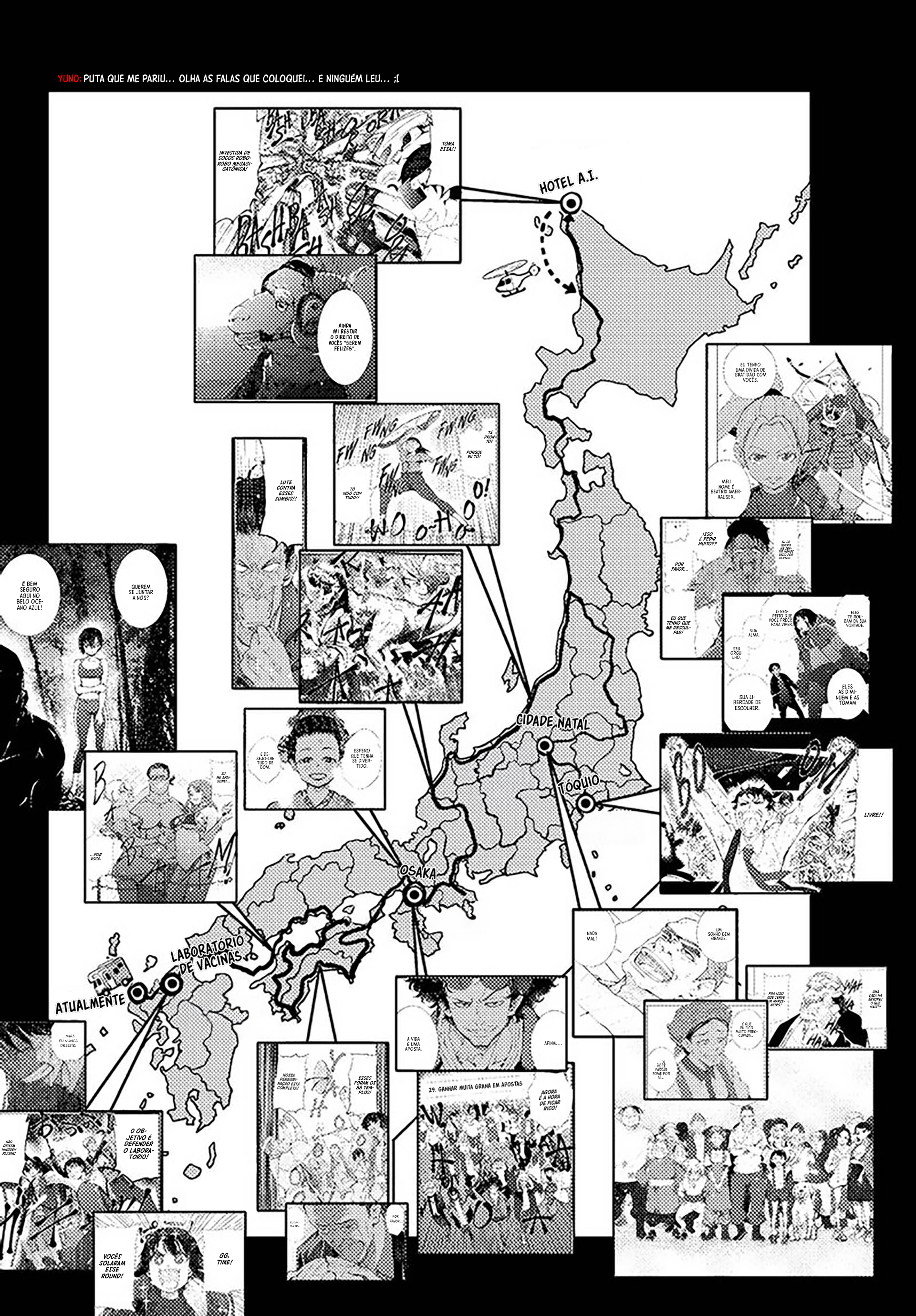 Zombie 100 ~Zombie ni Naru Made ni Shitai 100 no Koto~ – Capítulo 54 page 3
