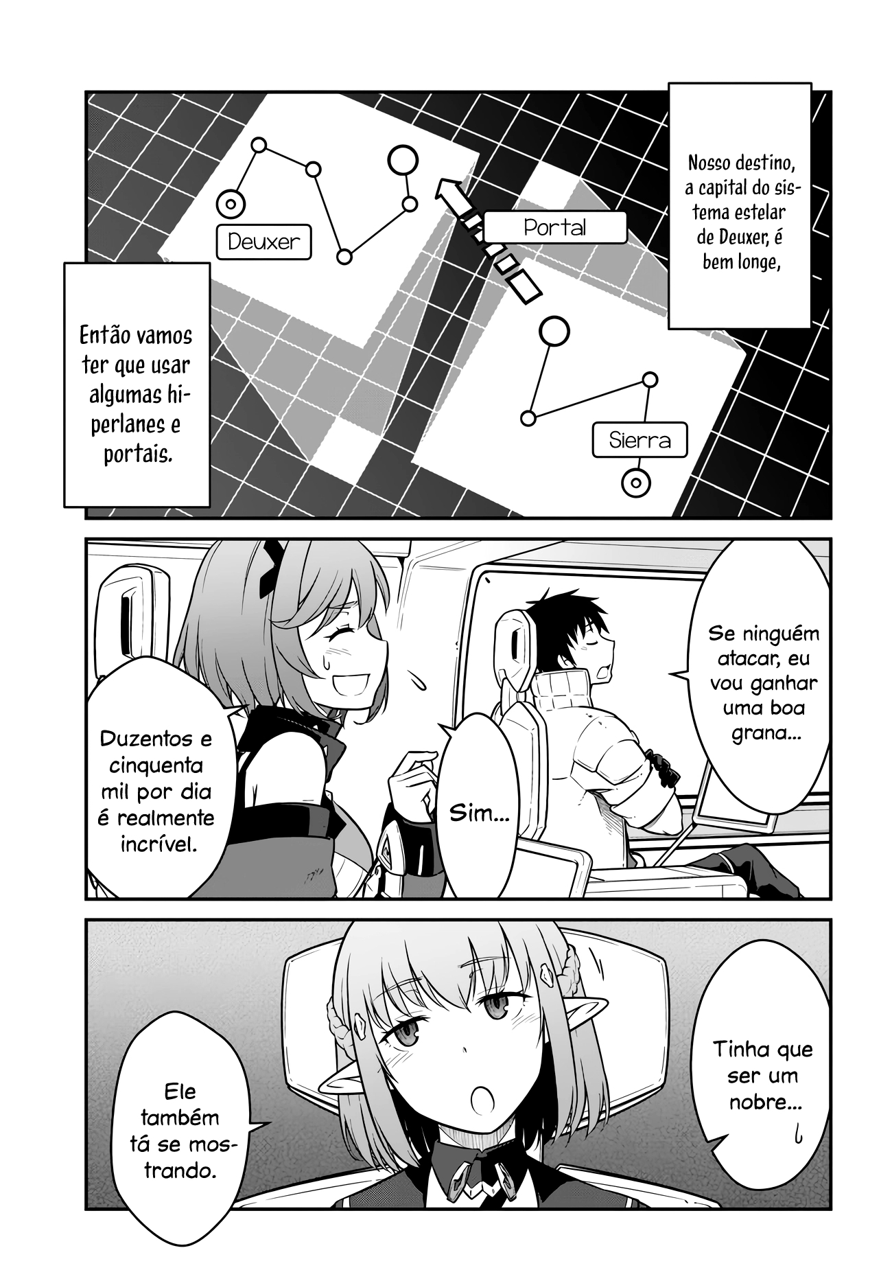 Mezametara Saikyou Soubi to Uchuusenmochi Datta node, Ikkodate Mezashite Youhei toshite Jiyuu ni Ikitai – Capítulo 36 page 3