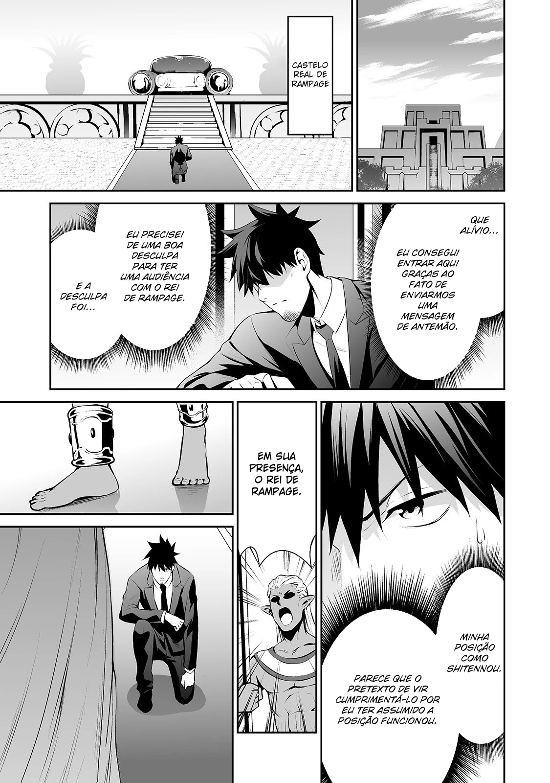 Salaryman ga Isekai ni Ittara Shitennou ni Natta Hanashi – Capítulo 15 page 3