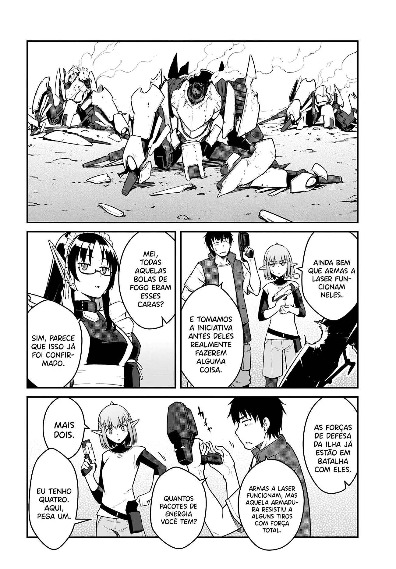 Mezametara Saikyou Soubi to Uchuusenmochi Datta node, Ikkodate Mezashite Youhei toshite Jiyuu ni Ikitai – Capítulo 30 page 4