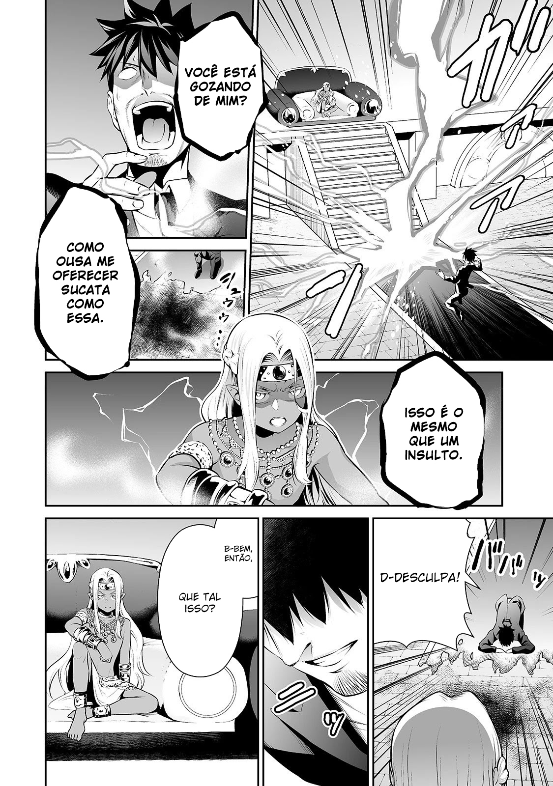 Salaryman ga Isekai ni Ittara Shitennou ni Natta Hanashi – Capítulo 15 page 8